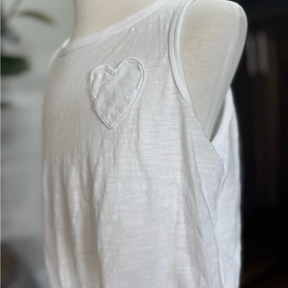 Carter's White Kid's Tank Top Girls Size 12